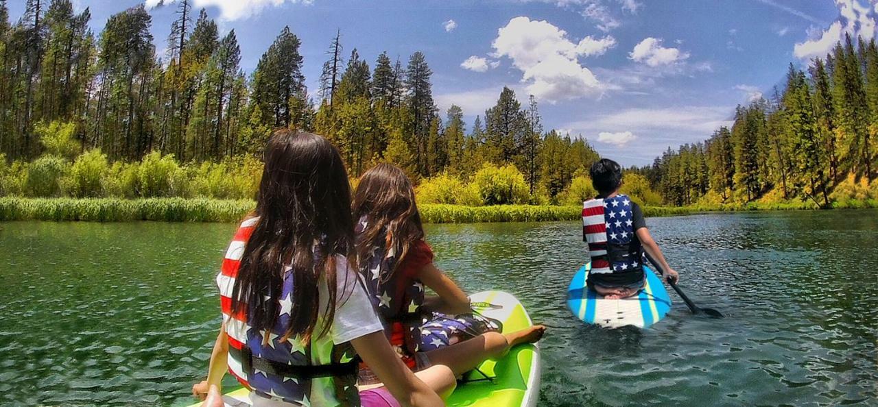 Bend-Sunriver Camping Resort Wheelchair Accessible Yurt 13 Екстер'єр фото